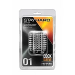 STAY HARD - COCK SLEEVE 01 CLEAR PÉNISZGYŰRŰ - 1 DB