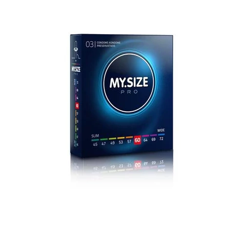 MY SIZE PRO CONDOMS 60 MM - 3 DB