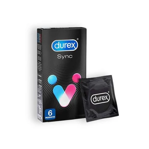 DUREX SYNC KORAI MEGÖMLÉS ELLENI ÓVSZER - 6 DB
