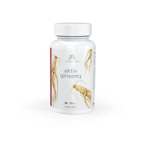 AKTÍV GINSENG KAPSZULA TÉGELYES - 30 DB