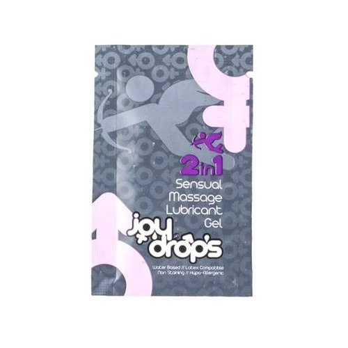 2 IN 1 SENSUAL MASSAGE LUBRICANT GEL - 5ML