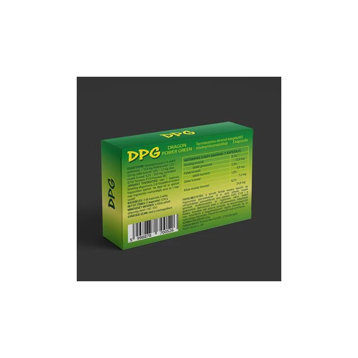 DRAGON POWER GREEN - 3 DB