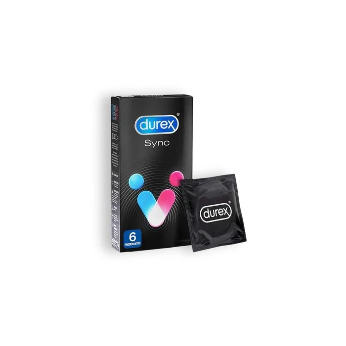 DUREX SYNC KORAI MEGÖMLÉS ELLENI ÓVSZER - 6 DB